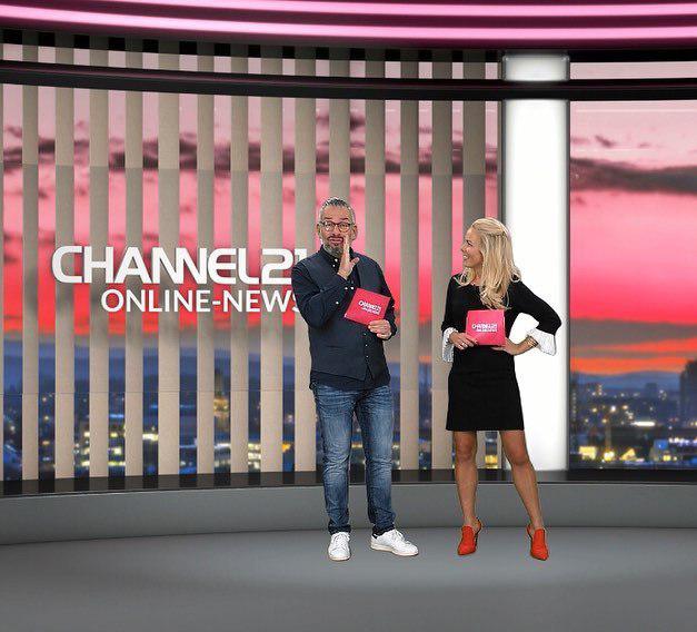 Channel21 „Online News“ – Neues Studio
